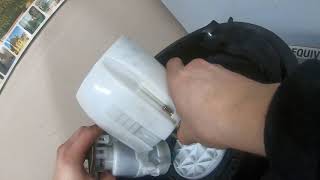 How to change the fuel filter on a Mazda 5 [upl. by Anelagna]