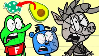 HobbyKids Trick Vegetables Into Treats HobbyKids Adventures Cartoon  Episode 12 [upl. by Cattier]