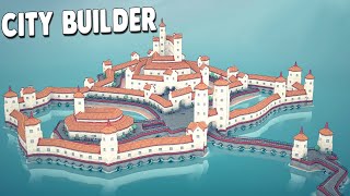 Townscaper  Ep 1  ULTIMATE Kingdom Castle Town City Fort Island Builder  Townscaper Gameplay [upl. by Lipkin]