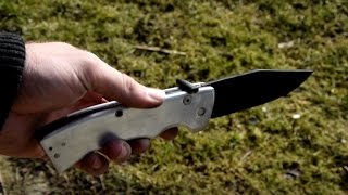 Making Spring Assisted Folding Knife [upl. by Yelsnia]