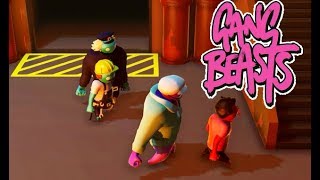 GANG BEASTS  Tidal Waves Waves [upl. by Lleoj701]