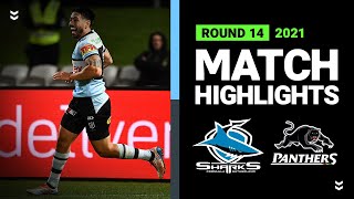 Sharks v Panthers Match Highlights  Round 14 2021  Telstra Premiership  NRL [upl. by Eiznikcm]