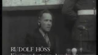 Nuremberg Trial Day 108 1946 Rudolf Hoess Testimony Complete [upl. by Weisman]