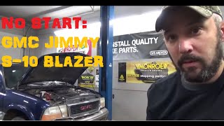 No Start  No Spark  Cranks OK  GMC Jimmy  S10 Blazer [upl. by Eyahc684]