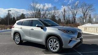 2022 Toyota Highlander Limited  Review  Tutorial [upl. by Marilee36]