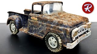 1960s Stepside Tonka Pickup Truck Restoration [upl. by Emogene613]