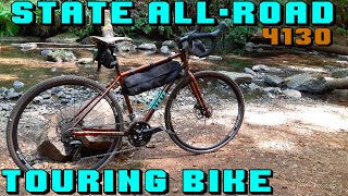 Custom State AllRoad 4130 Touring Bike Overview [upl. by Aney]