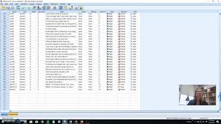 SPSS Transform  Compute a sum or average scale or subscale score [upl. by Akcirre]