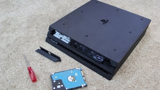 Tutorial How to Change PS4 Pro Hard Drive and Install System Software [upl. by Laird]