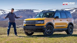 2021 Ford Bronco Sport OffRoad Snow and Overlanding Review [upl. by Naleek]