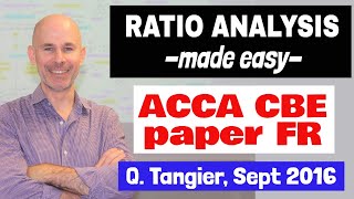 Ratio Analysis Made Easy  ACCA FR  F7  ACCA FR Question Tangier [upl. by Canica]