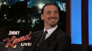 Zlatan Ibrahimović on Playing for LA Galaxy His Nicknames amp The World Cup [upl. by Amick]