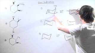 Chair Conformations Examples [upl. by Suolekcin]