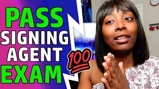 How to Pass Loan Signing Agent Exam  NNA [upl. by Ellezaj]