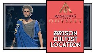 Assassins Creed Odyssey Brison Cultist Location Delian League Cultists [upl. by Deelaw]