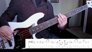 John Mayer Vultures Live Bass Cover with Tab Pino Palladino [upl. by Baumbaugh909]