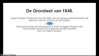 De Grondwet van 1848 [upl. by Storer]