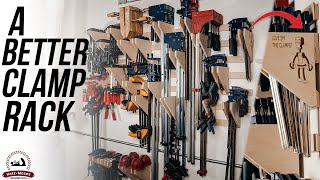 A Truly Better Universal Clamp Rack  FREE PLANS [upl. by Shinberg286]