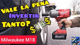 LLAVE DE IMPACTO DE ALTO TORQUE MILWAUKEE M18  MILWAUKEE IMPACT WRENCH M18 HIGHT TORQUE [upl. by Paschasia]