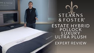 Stearns amp Foster Lux Estate Hybrid Pollock Luxury Ultra Plush Mattress Expert Review [upl. by Siegel]