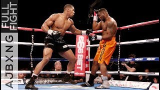 Full Fight  Anthony Joshua Vs Michael Sprott TKO [upl. by Levona]