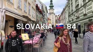 Slovakian food Tour in Bratislava  Slovakia [upl. by Nannerb]