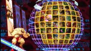 Marvel Vs Capcom 2 All characters select screen [upl. by Aniryt777]