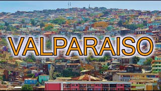 Valparaiso Chile Walking Tour 4K HD [upl. by Matuag]