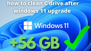 Run Disk Cleanup on Windows 11  Clean C Drive for more than 50GB [upl. by Sihun]