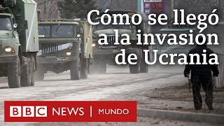 ¿Cómo escaló la crisis entre Ucrania y Rusia en los últimos meses [upl. by Aileda]