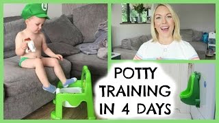 POTTY TRAINING TIPS  POTTY TRAINING IN 4 DAYS [upl. by Aleit541]