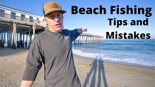 Top 5 BEACH FISHING TIPS and Mistakes  HOW TO CATCH FISH IN THE SURF [upl. by Far]