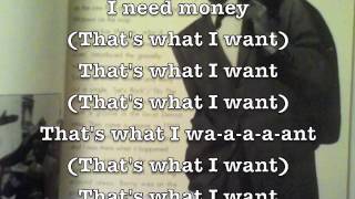 Money Thats What I Want  Barrett Strong  Lyricsvideo by Motley Stew [upl. by Erot]