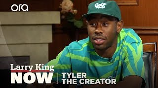 Im Stoked I Didnt Know My Dad  Tyler the Creator  Larry King Now  Ora TV [upl. by Drahsar]