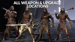 Mortal Shell  Locations of All Weapons amp Upgrades [upl. by Ardnassela251]