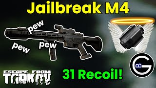 Tarkov Jailbreak M4 The Lowest Recoil M4 Build in EFT [upl. by Dusty]