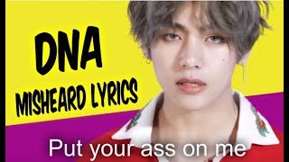 BTS DNA Misheard Lyrics  Try Not To Laugh [upl. by Yorke]