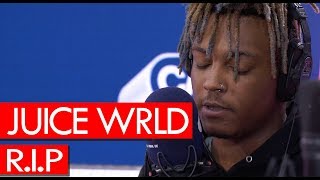 RIP Juice WRLD  best of his legendary freestyles on Westwood [upl. by Rairb]