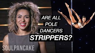 Pole Dancers Bust Myths About Their Sport  Truth or Myth [upl. by Marabel292]