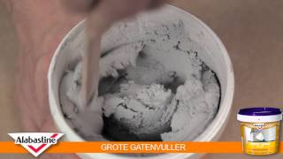 How to  Grote Gatenvuller  Alabastine [upl. by Burn731]