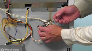 GE RangeStoveOven Repair – How to Replace the Oven Temperature Sensor [upl. by Renner]