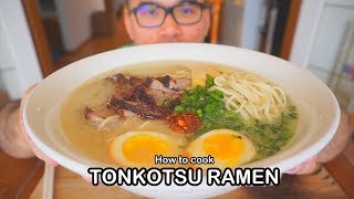 How to cook TONKOTSU RAMEN INSTANT POT RECIPE [upl. by Nolyar]