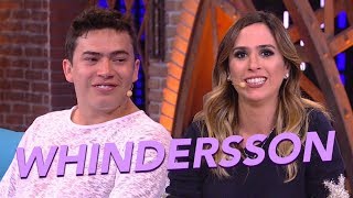 Whindersson e Tatá Werneck em um papo HILÁRIO 😂  ESQUENTA LADY NIGHT  Humor Multishow [upl. by Kaiulani]