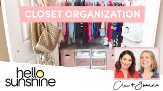 How To Organize Your Closet Space with The Home Edit  Master the Mess EP 2 [upl. by Benni]