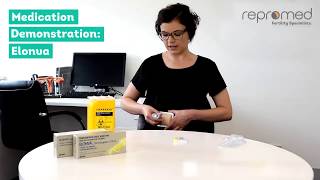 Elonva Medication Demonstration [upl. by Tekcirk]