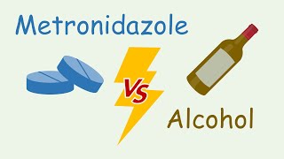 Metronidazole vs alcohol Drug Interaction  Disulfiram Like reaction [upl. by Abigael884]