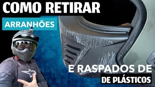 COMO RETIRAR ARRANHÕES E RASPADOS DE PLÁSTICOS [upl. by Carmina]