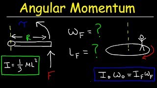 Angular Momentum Physics Practice Problems [upl. by Adyela399]