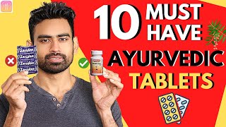 10 Safe amp Useful Ayurvedic Tablets to Replace Allopathic Pills Instant Relief [upl. by Afira]