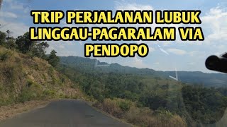 Trip Lubuk Linggau  Pagar alam via pendopo [upl. by Ettevets]